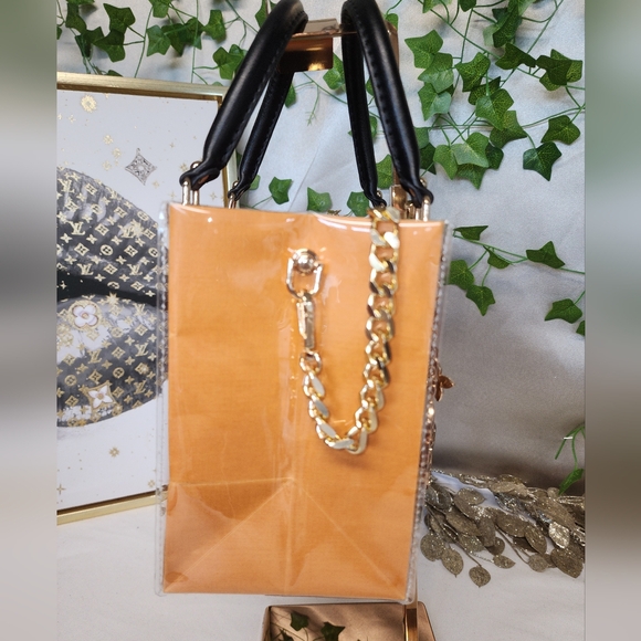 Authentic Louis Vuitton Retail Shoppiny Bag in A PVC Tote - Picture 6 of 8